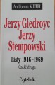 Listy 1946-1969 Giedroyc Stempowski