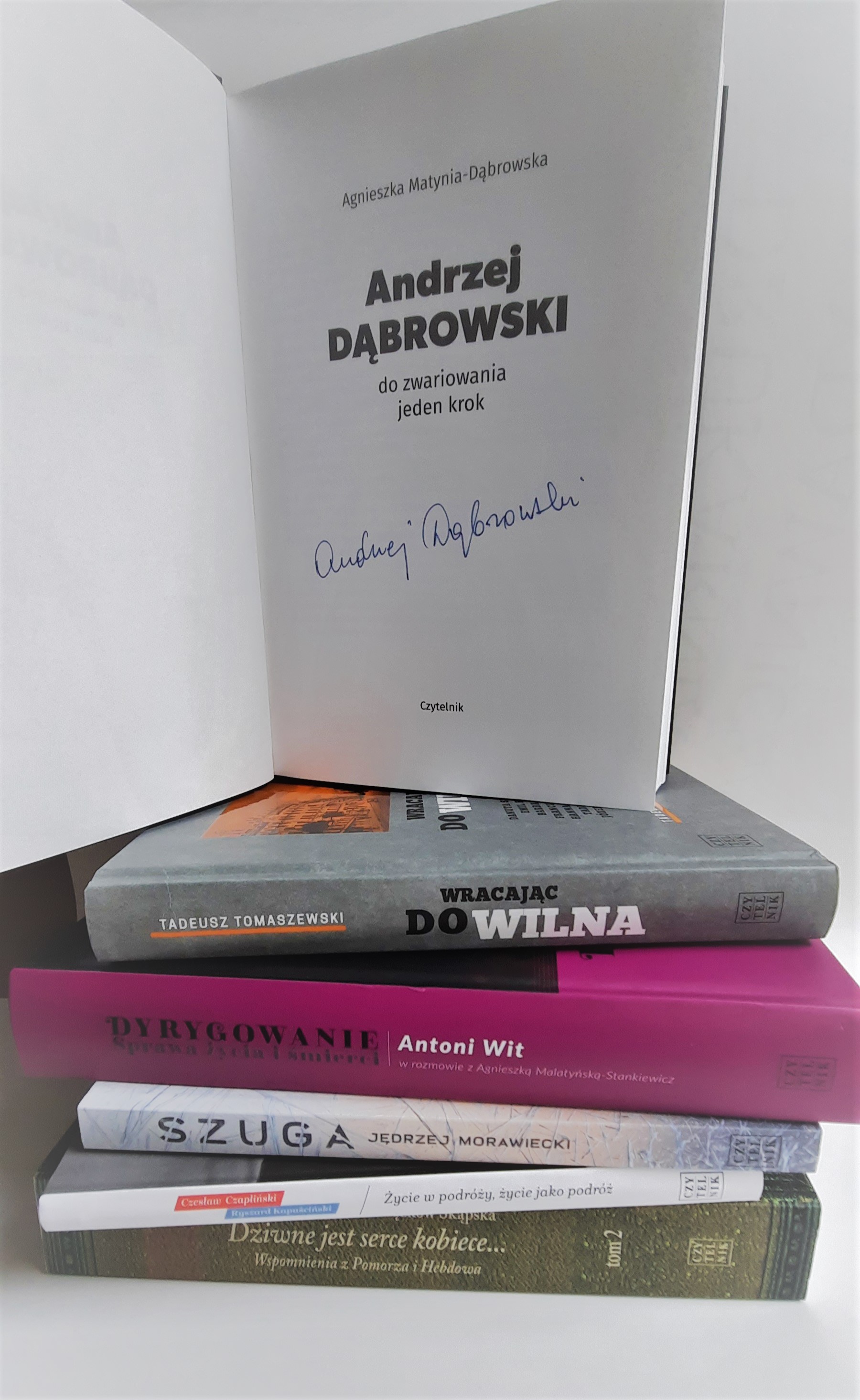 Książki z autografem